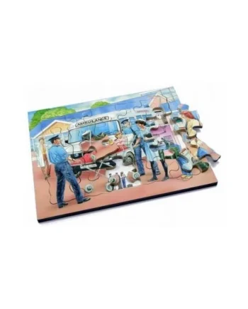 Emergency Services - Inside Story Tray Puzzles