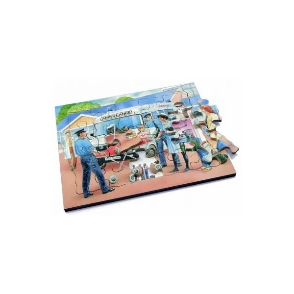 Emergency Services - Inside Story Tray Puzzles