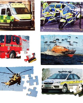 Emergency Vehicles - Set of 6