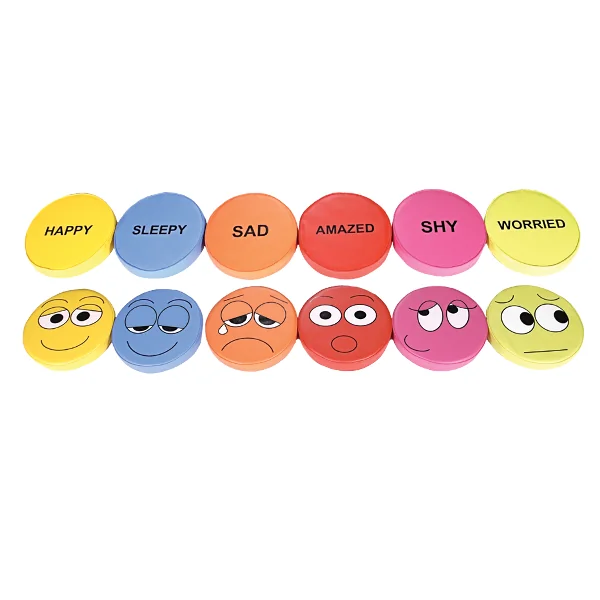 Emotion Cushions - Set 1- Pk of 6 (2 sided)