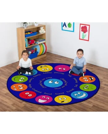 Emotions Circular Carpet 2m