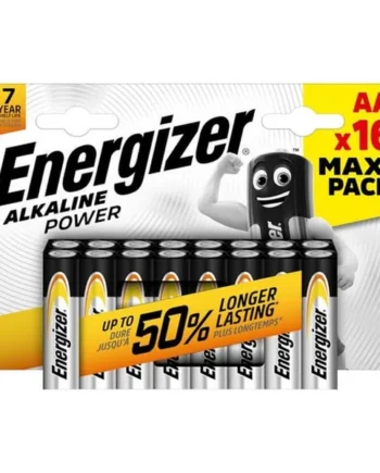 Energizer Alkaline Power AA Batteries 16 Pack