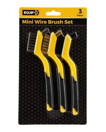 Equip Trade Mini Wire Brush Set 3 Piece
