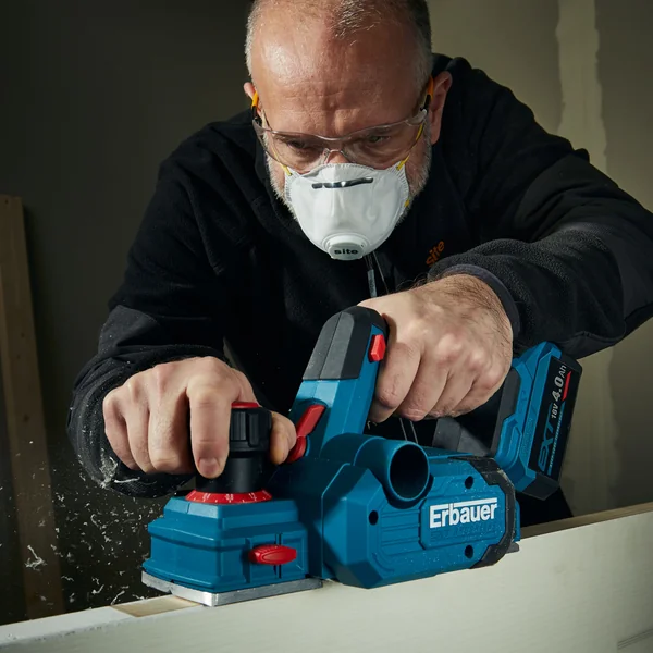Erbauer 18V EXT Keep Cool 82mm Brushless V2 Cordless Planer (Bare Tool) - ERI1108PLN