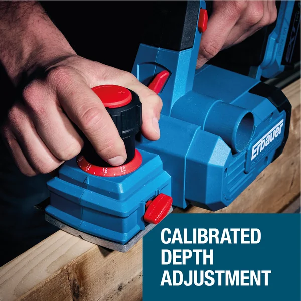 Erbauer 18V EXT Keep Cool 82mm Brushless V2 Cordless Planer (Bare Tool) - ERI1108PLN