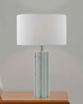 Erebus Marble Effect Table Lamp