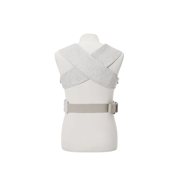 Ergobaby Embrace Baby Carrier for Newborns from Birth with Head Support, Extra Soft and Ergonomic, Soft Grey