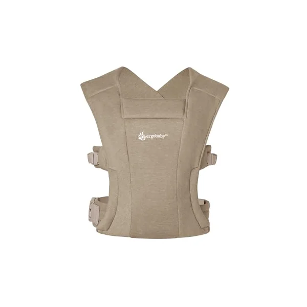 Ergobaby Embrace Baby Carrier for Newborns from Birth with Head Support, Extra Soft and Ergonomic, Soft Olive