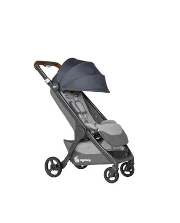 Ergobaby Metro+ Deluxe Stroller Buggy with Relaxation Function Children's Buggy from Birth up to 22 kg Foldable and Suitable for Car Seats incl. Height-Adjustable Push Bar London Grey