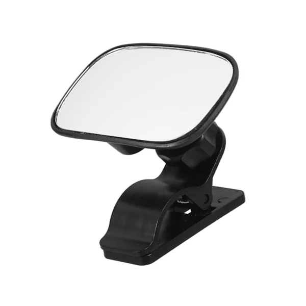 ERINGOGO Black Car Seat Mirror for Rear Facing Seats with Backseat Viewing Easy to Install Abs and Glass Material Practical Mirror