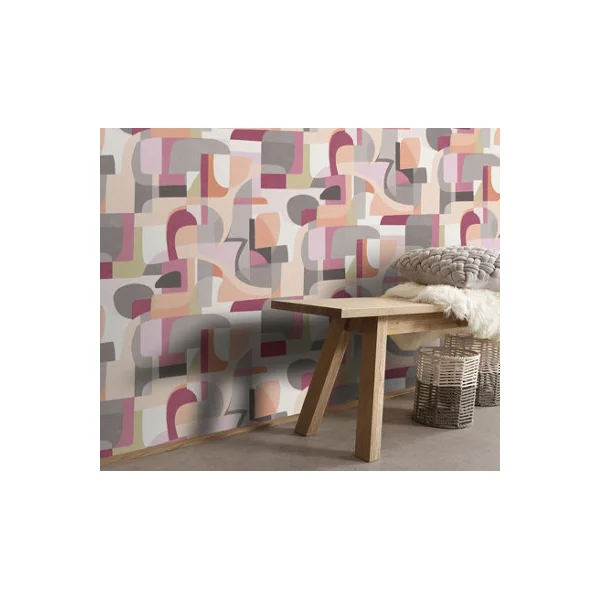 Erismann Fragment Modern Geometric Vinyl Wallpaper
