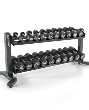 Escape Fitness 2-20 kg Dumbbell Set with RACKDB10 Rack