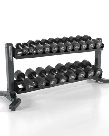 Escape Fitness 2.5-25 kg Dumbbell Set with RACKDB10 Rack