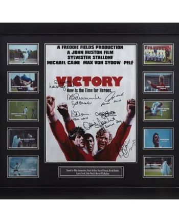 Escape to Victory Signed Framed Film Poster