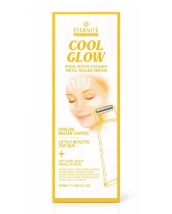 Eternite Cool Glow Snail Mucin Cooling Metal Roller Serum 50ml