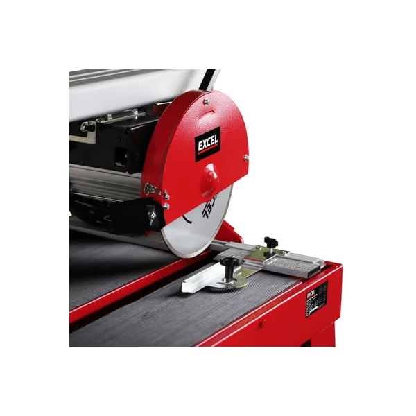 Excel 1250mm Bridge Wet Tile Cutter 1200W 240V with 1260mm Table Cuts Ceramic & Stone Tiles, Heavy Duty Tool