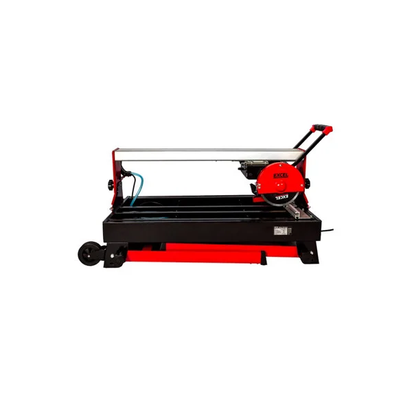 Excel 620mm Wet Tile Cutter 800W 230V with Water-Cooled Precision Cutting for Ceramic & Stone Tiles