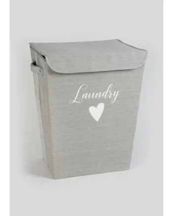 Fabric Laundry Basket (50cm x 40cm x 29cm)