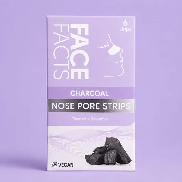 Face Facts Charcoal Nose Pore Strips 6 Pack