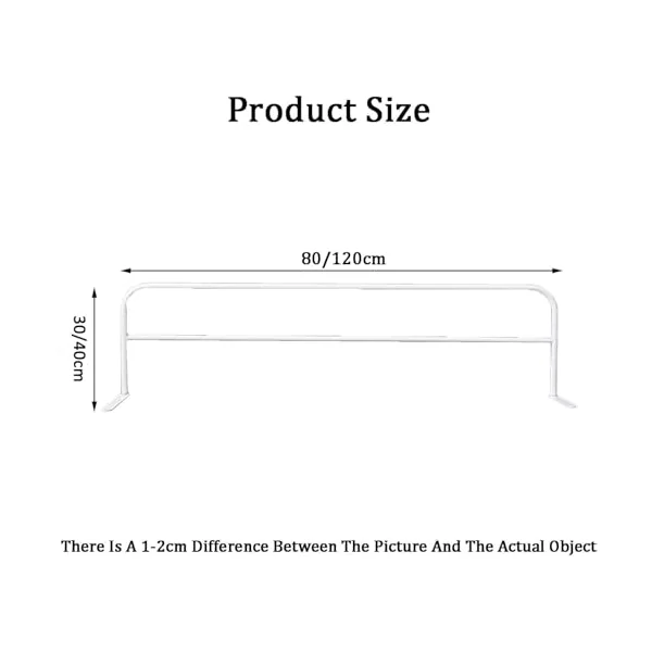 Fall Prevention Bed Rail Guard, Safety Handle for Seniors, Stability Bar for Elderly and Disabled, Assist Grip Support for Older Adults and Pregnant Women