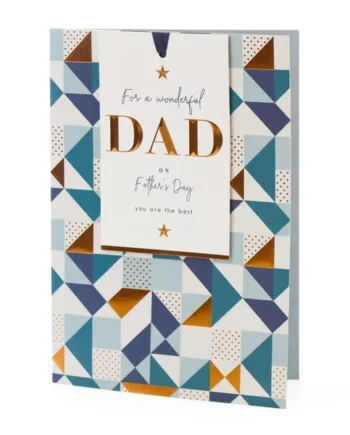 Fathers Day Card - For a Wonderful Dad