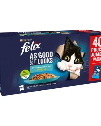 Felix As Good As It Looks Ocean Feast, 40 x 100g