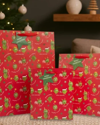 Festive Feeling Gift Bag Set - Sprouts