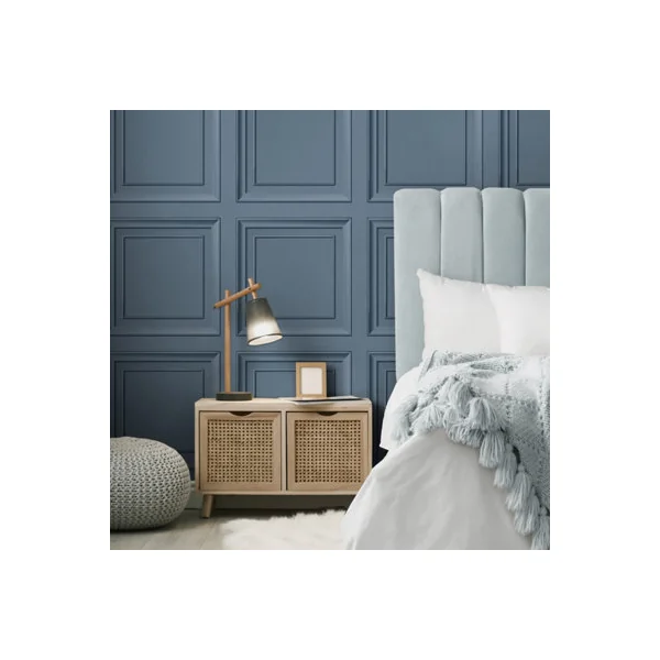 Fine Decor FD43681 Distinctive Square Panel, Blue