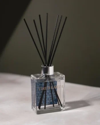 Fired Earth 180ml Reed Diffuser - Assam & White Cedar
