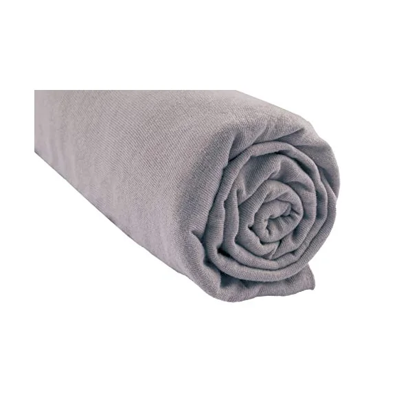 Fitted Sheet 140 x 190 / 140 x 200 cm 100% Organic Cotton for Double Bed | Hazelnut | Soft & Attractive | Stretchy Breathable | Healthy Sleep | Easy Dort Brand | Oeko-Tex Certified | Made in Europe