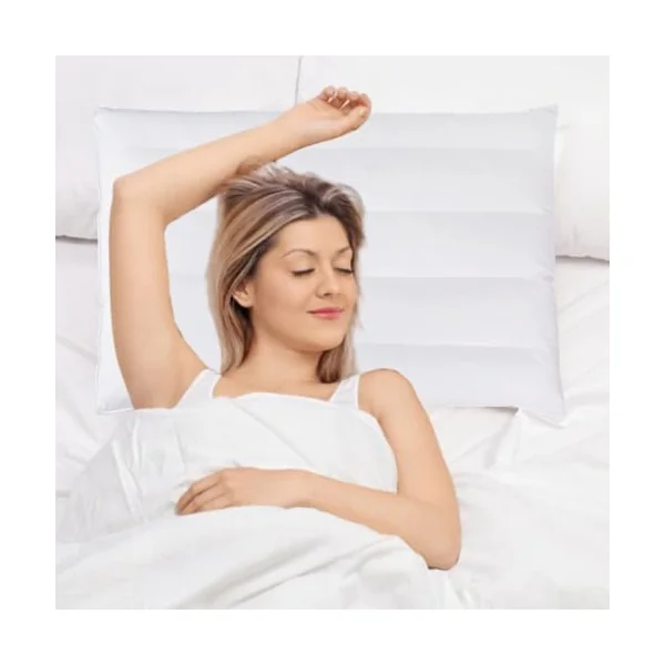 Flat Pillow Comfortable Breathable Soft Pillows for Sleeping, Low Profile for Kids/Stomach Sleeper