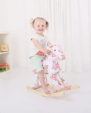 Floral Rocking Horse