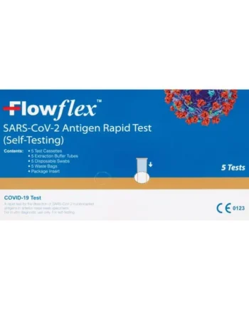 Flowflex Sars-CoV-2 Antigen Rapid Test (Self-Testing) 5 Pack