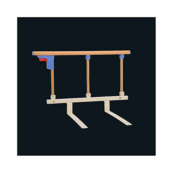 Fold Down Assist Handle Bed,Hospital Sides Rails Guard,Bed Rails for Elderly,Adults Portable Grab Bar Hand Rail,Home Care Handicap Safety Assistance Devices,A,69cmx40cm/27. l6x15.7