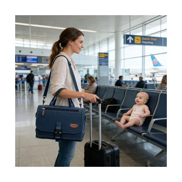 Foldable Lightweight Diaper Pad Portable Design for Parents on the Go Outdoor Diaper Changing Mat
