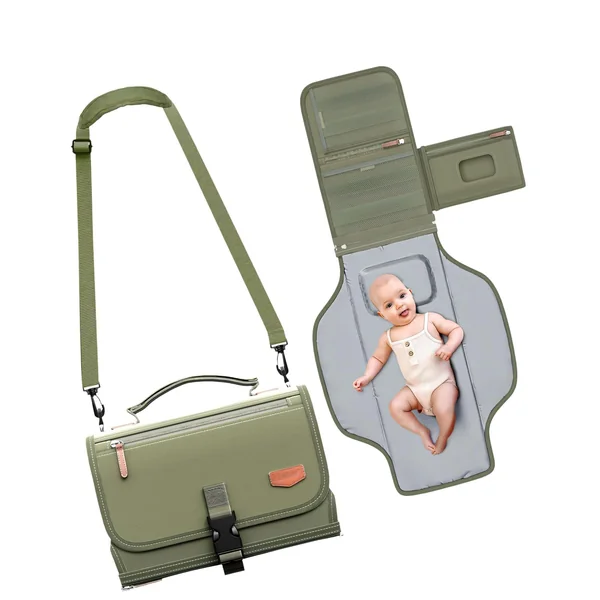 Foldable Lightweight Diaper Pad Portable Design for Parents on the Go Outdoor Diaper Changing Mat