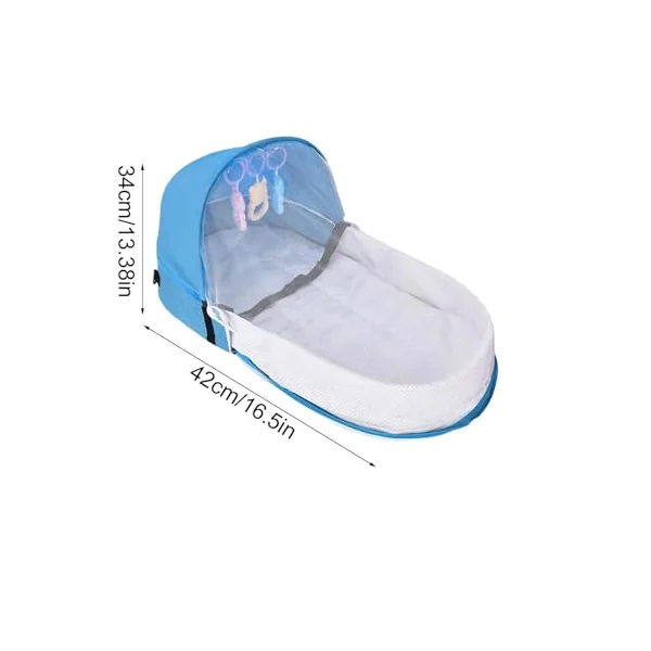 Foldable Stroller, Compact Pushchair with Canopy, Kids Stroller for Travel Carriage Nursery Gear Walking Accessory, for Picnic Family Outings City Touring Housewarming Boys Girls
