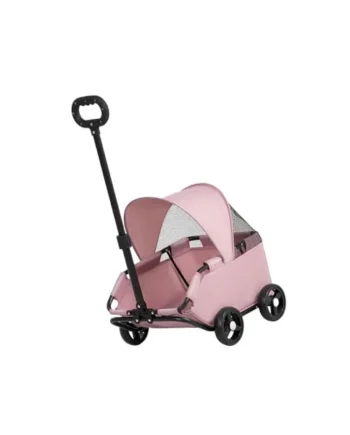 Foldable Travel Pet Design Compact Storage for Cats Small Dogs Ergonomic Handle Smooth Mobility Foldable Dog Strollers Outdoor Pet Strollers Cats Ergonomic Design Carrier