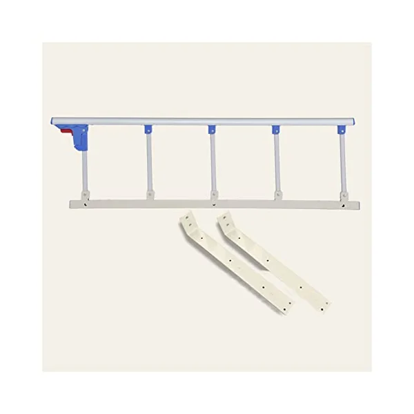 Folding Hospital Bedside Grab Bar Bumper,Handicap Medical Stand Cane Assistance Devices,for child Seniors Adults Guard Rail,Bed Rails Safety Assist Handle,120cmx36cm/47.24x14.17in