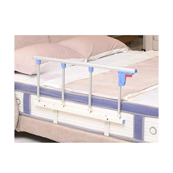 Folding Portable Bed Rail Safety Guard For Toddler Elderly & Seniors Adults Kids Bed Assist Handle Carbon Steel + Aluminum Alloy (Size : 95x40cm)
