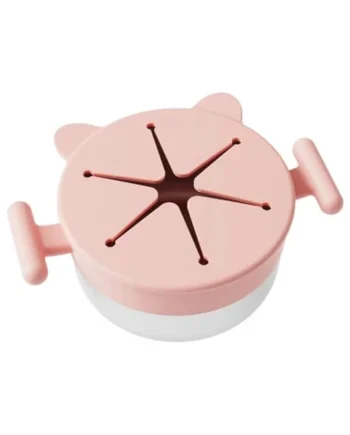 Food Grade Stainless Steel Snacks Bowl Detachable Spill Cover for Outdoor Activity Spill Bowl