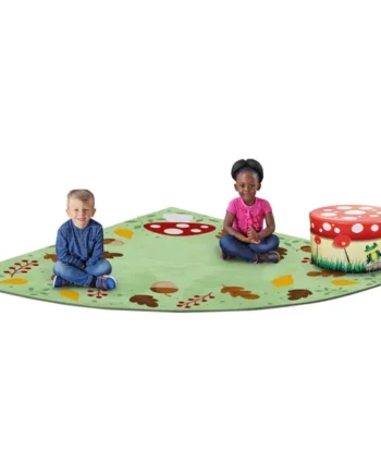 Forest Friends Corner Carpet 2x2m