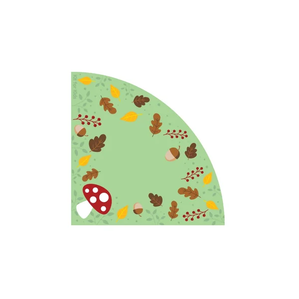 Forest Friends Corner Carpet 2x2m