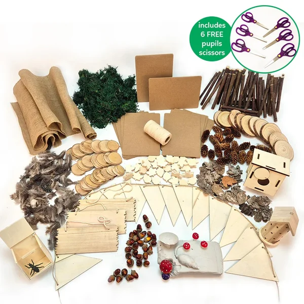 Forest School Natural Woodland Kit