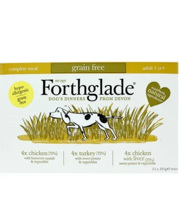 Forthglade Grain Free Variety Pack, 12 x 395g