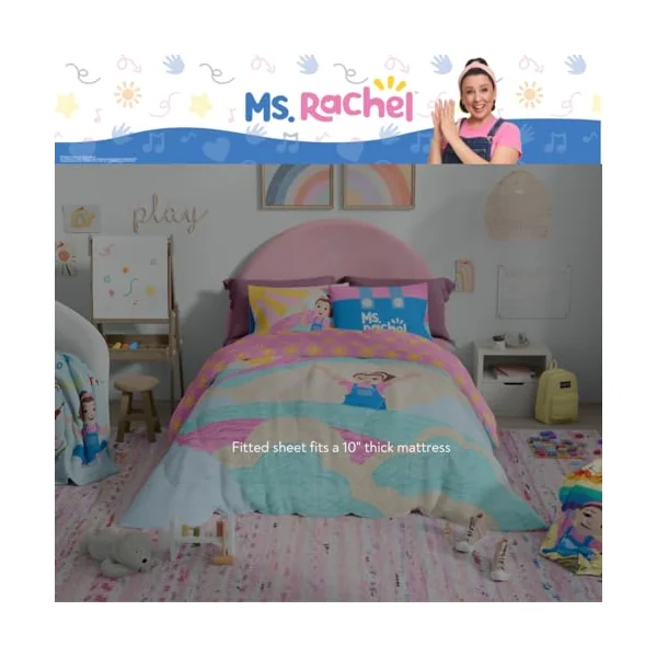 Franco Duvet Cover Set, Microfibre, Ms. Rachel, 5 Piece Full Size