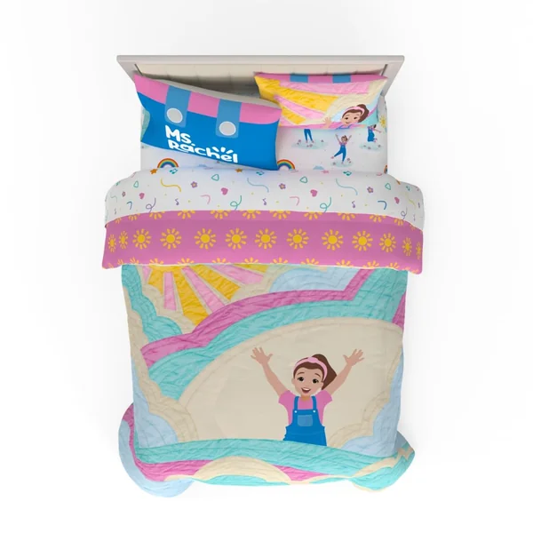 Franco Duvet Cover Set, Microfibre, Ms. Rachel, 5 Piece Full Size