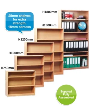Fully Assembled Bookcase