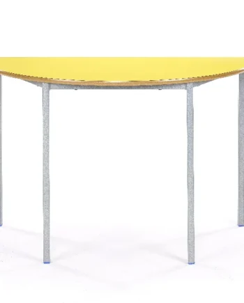 Fully Welded Semi Circular Table