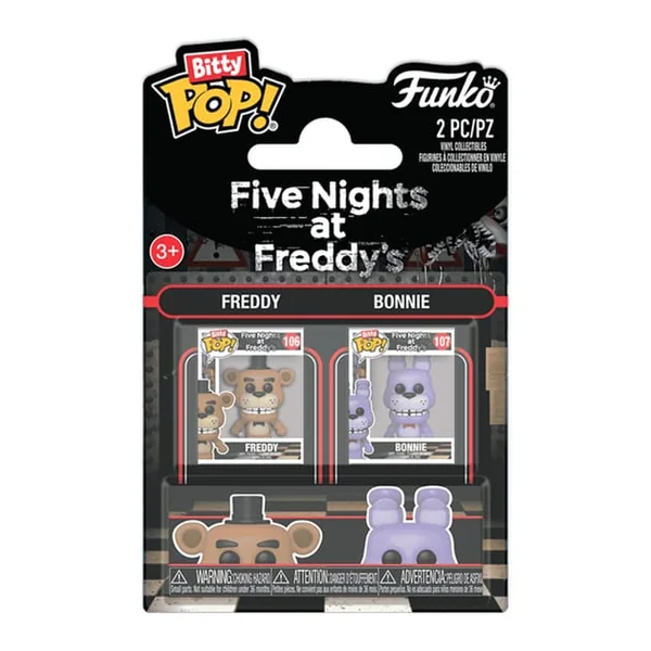 Funko Bitty Pop! Five Nights at Freddy's 2 Pack - Freddy & Bonnie